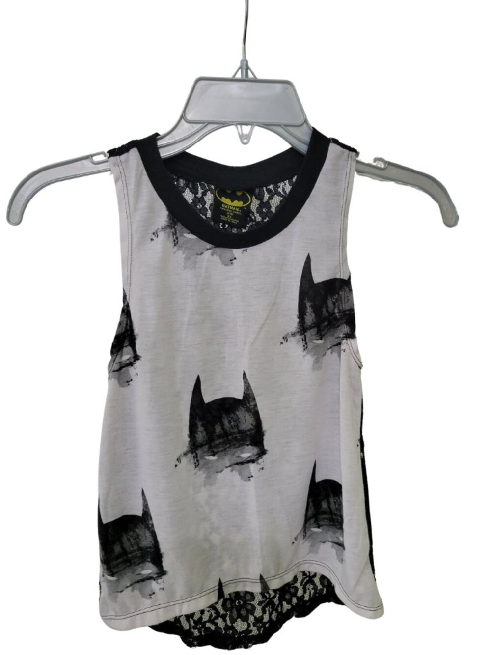Batman Graphic Tank Top | Lace Back - XS